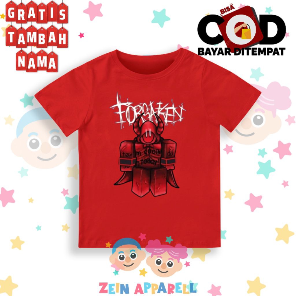 Forsaken Team Coolkid เสื้อยืดเด็ก - Forsaken Kids Clothes - Forsaken Kids Fashion