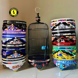 SANGKAR LOVE BIRD DECAL HIGH QUALITY D 33 CM | SANGKAR LOVEBIRD KONIN SOGON DAN MASTERAN