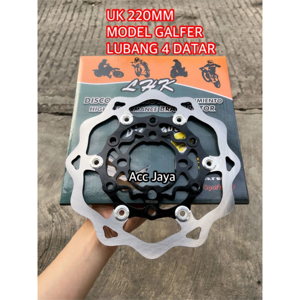 Disc Disc Front Variation 220MM Galfer Model Jupiter Z / Z1 / Robot / Burhan / F1ZR / Jupiter MX New