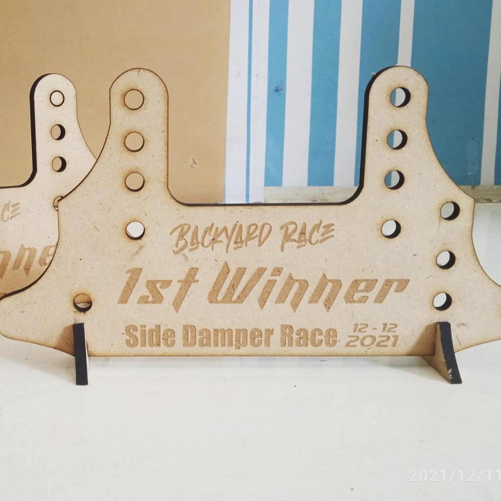 CUSTOM LASER CUT PLAQUE / CHARTER / TROPHY