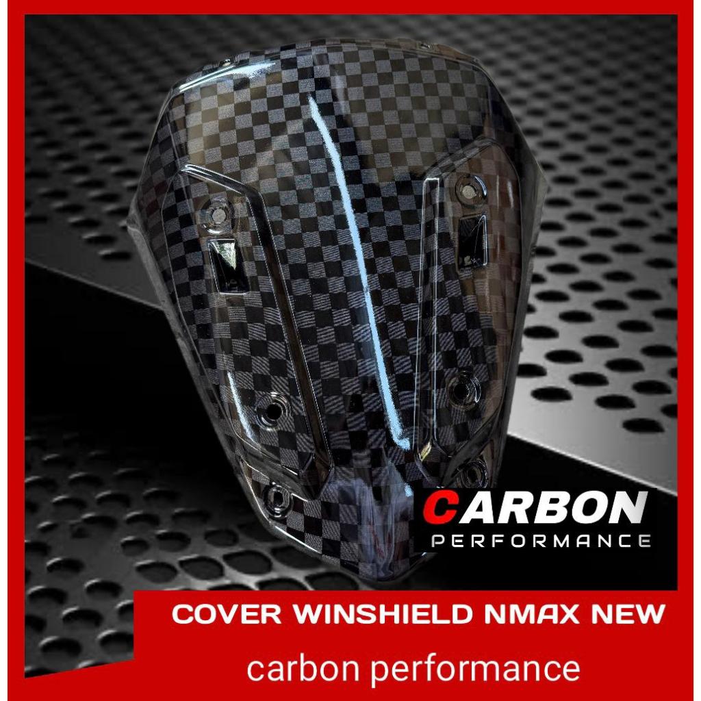 NMAX ใหม่ CARBON WINDSHIELD COVER NMAX ใหม่ 2020 B6H คาร์บอนประสิทธิภาพหลากหลาย