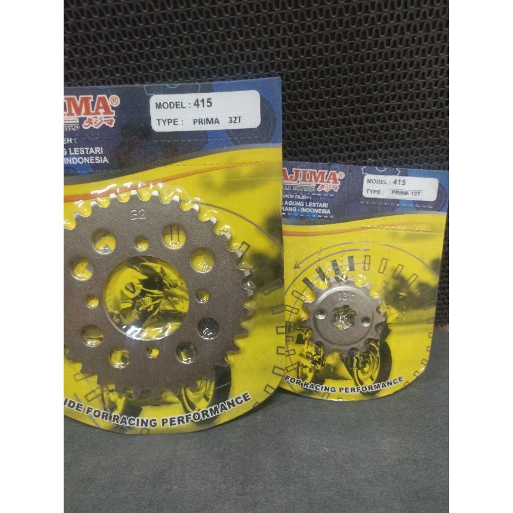 เกียร์ 415 เกียร์หน้าประตู GRAND SUPRA 13 32T NICKEL GEAR THIN 415