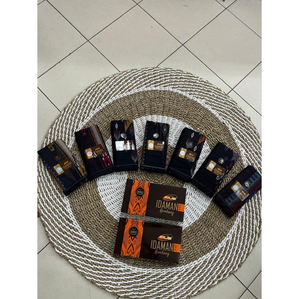ATLAS SARUNG MOTIF BHS IDAMAN KEMBANG 555 / ATLAS IDAMAN HARMONY / ATLAS SARUNG LUXURY QUALITY