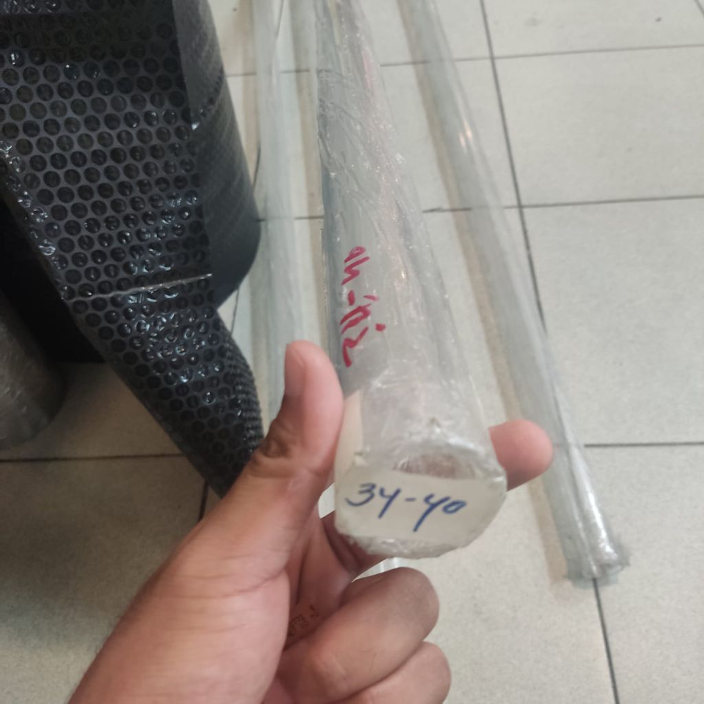ท่ออะคริลิคใส Od 60mm x Id 54mm x ยาว 100 Cm
