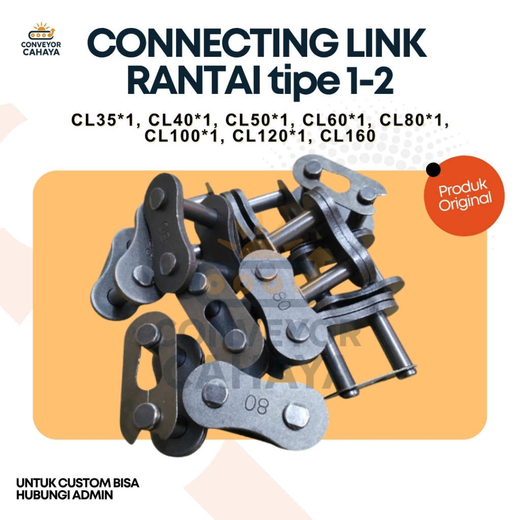 MASTER LINK / CONNECTORING LINK CHAIN ชนิด 1-2
