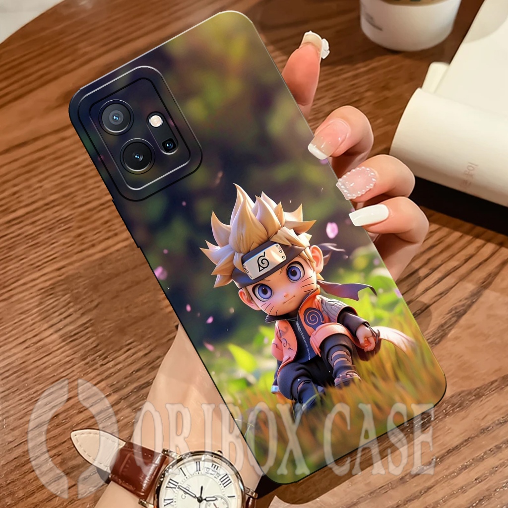HP เคส VIVO Y75 5G / T1 5G ล่าสุด - เคสอนิเมะนารูโตะ Motif - เคส - VIVO T1 5G / Y75 5G Softcase - VI