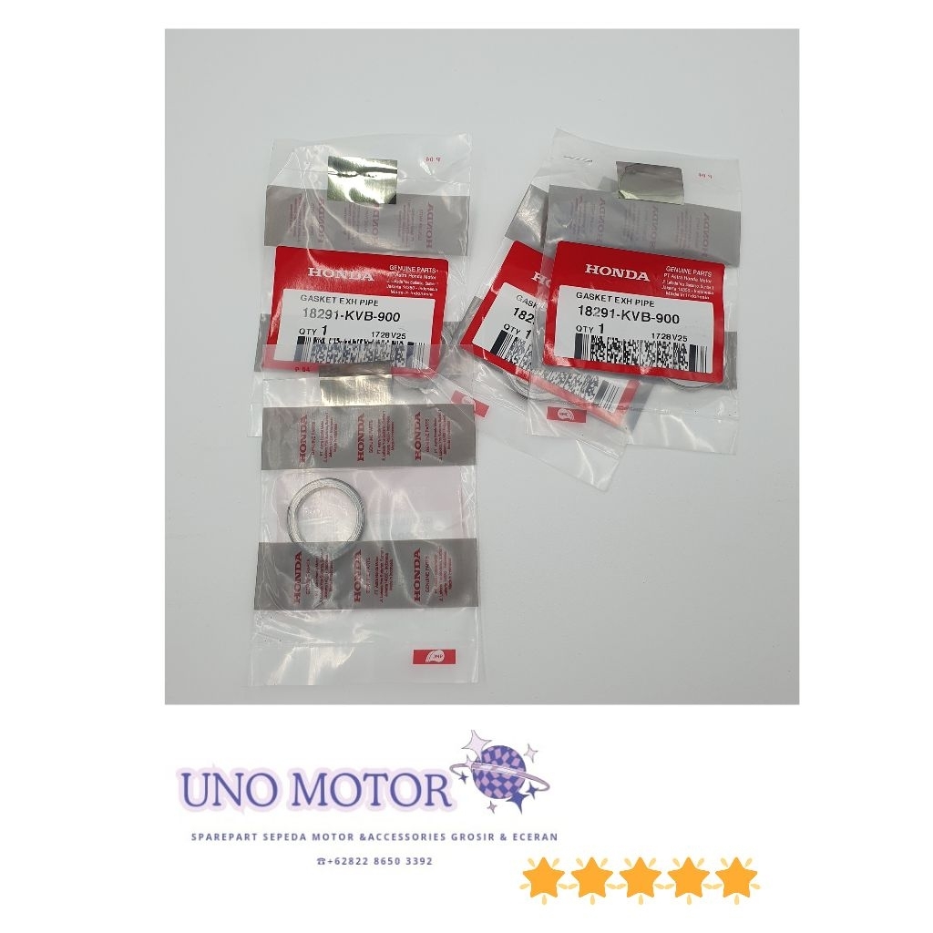 Ahm 18291-kvb-900 vario beat scoopy ปะเก็นไอเสีย