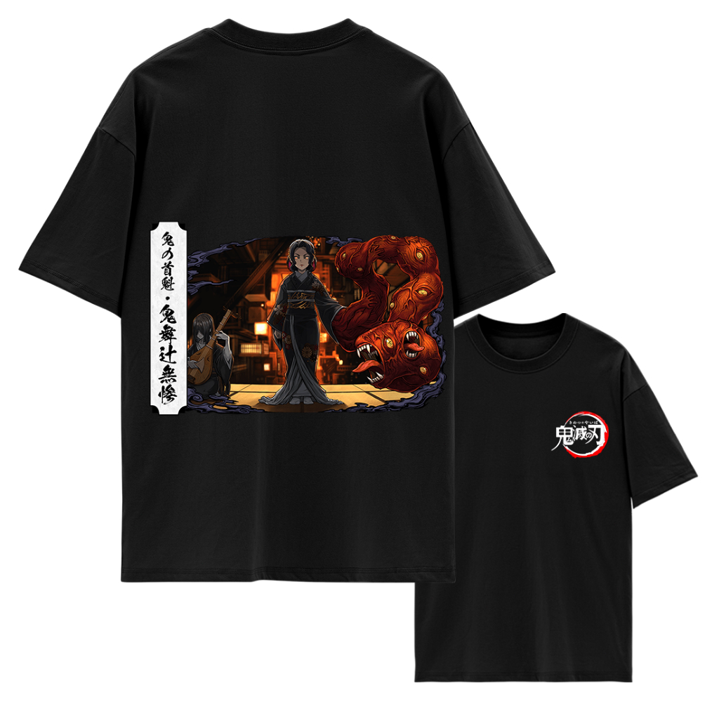 Rollink Original Demon Slayer T-Shirt New Series Kibutsuji Muzan