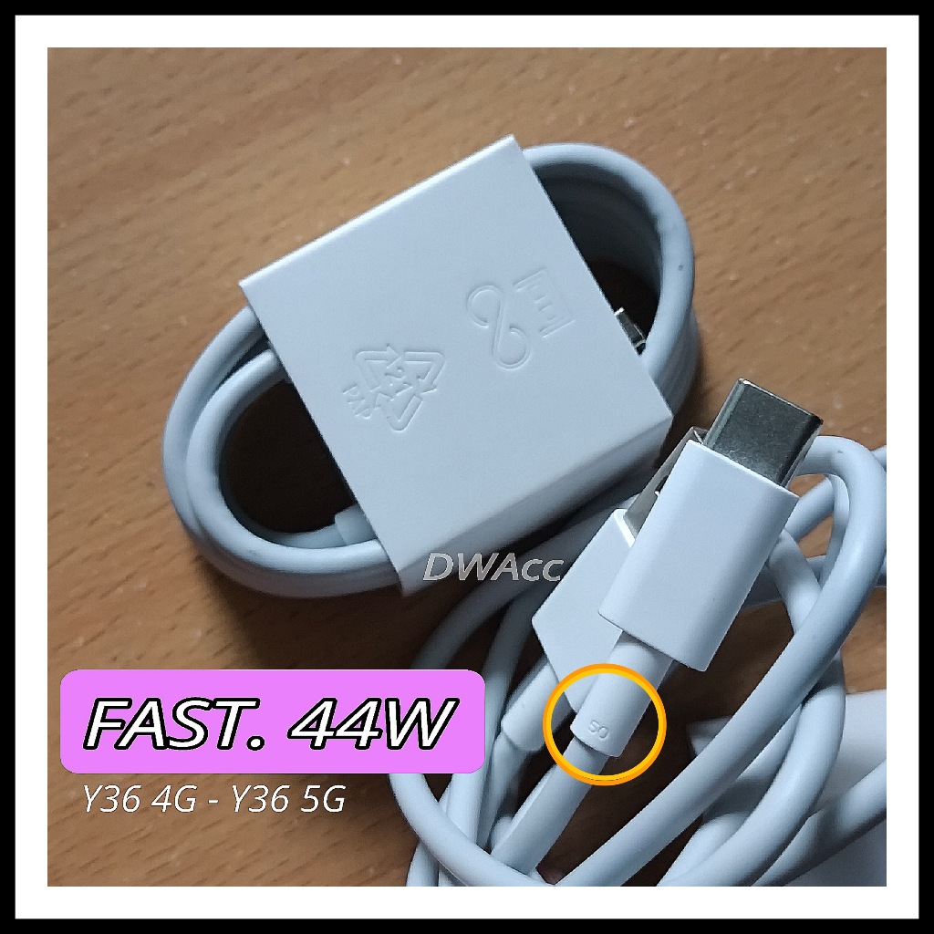 สาย Vivo 4A ของแท้ Y36 4g / Y36 5g Fastchargeing 44W USB - C