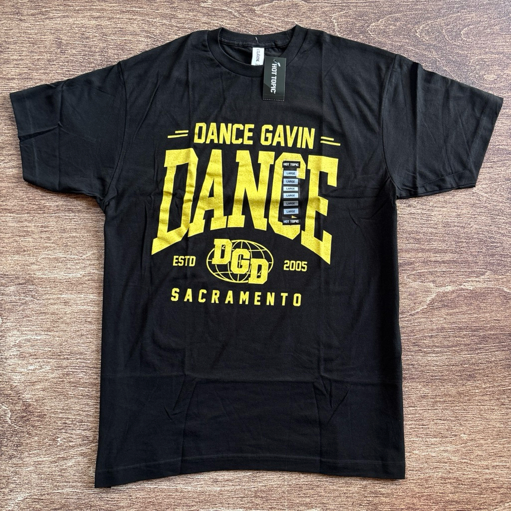 เสื้อยืดวง DANCE GAVIN อย่างเป็นทางการพิเศษ - SACRAMENTO ORIGINAL MERCHANDISE