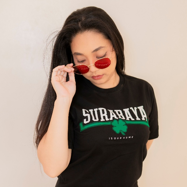 เสื้อยืด Persebaya Celtic Surabaya - สีดํา