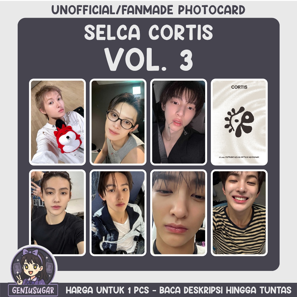 [CORTIS] SELCA PHOTOCARD VOL. 3 - โดย GENIUSGAR
