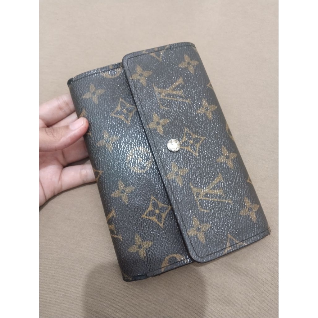 LV WALLET/LEATHER WALLET/กระเป๋าสตางค์ผู้หญิง/กระเป๋าสตางค์แบรนด์/PRELOVED