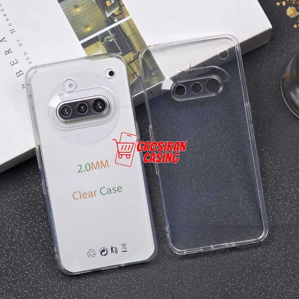 Softcase Bening Nothing Phone 3A Nothing Phone 3A Pro Nothing Phone 2A Clear Case 2.0mm Premium Case