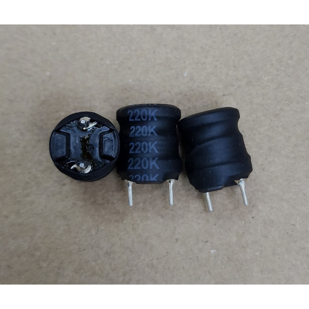 Peaking Coil Inductor Ferris Spool 220K 22uH 22 uH - ราคาต่อ 1 ชิ้น
