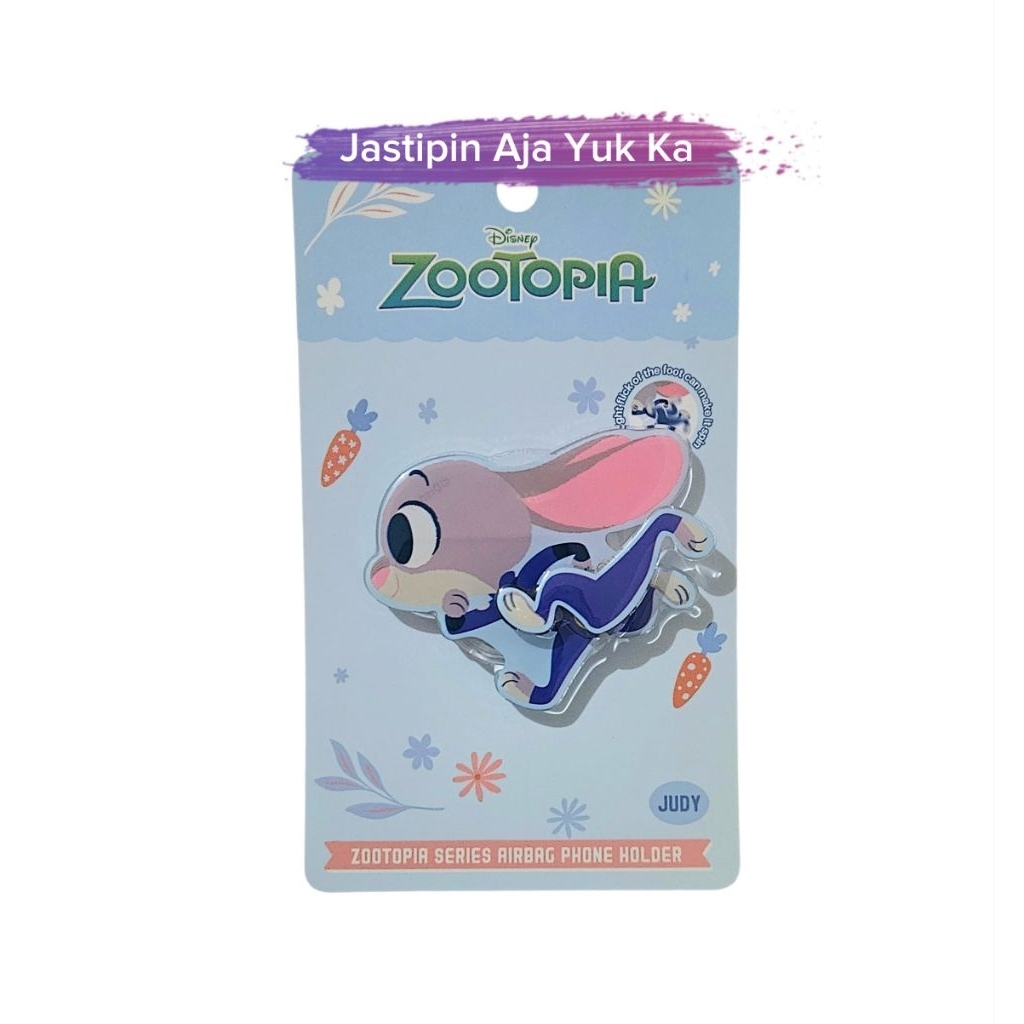 [READY] OHSOME Phone Holder - ที่วางโทรศัพท์ถุงลมนิรภัย Zootopia ของ Disney