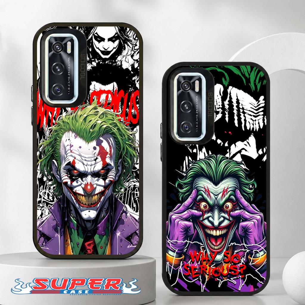 HP IMD HOLOGRAM เคสโทรศัพท์สําหรับ VIVO V20SE JOKER1 Motif Hybrid Plate So Cool เคสโทรศัพท์ระดับพรีเ