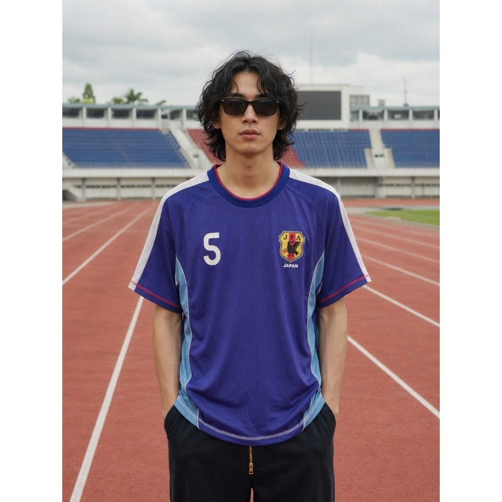 (Y2K) เสื้อทีมชาติ JPN อย่างเป็นทางการ JFA 0R1 ไซส์ L over (P70 x L57)