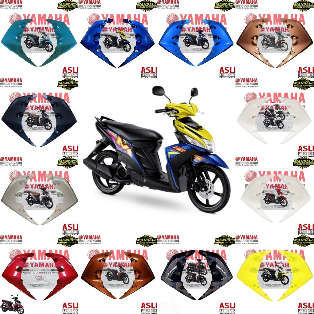 ด้านหน้า WING COVER RIGHT LEFT MIO M3 125 MIO Z 125 ORIGINAL YAMAHA 2PH-F835V-00 2PH-F835U-00 VARIAN
