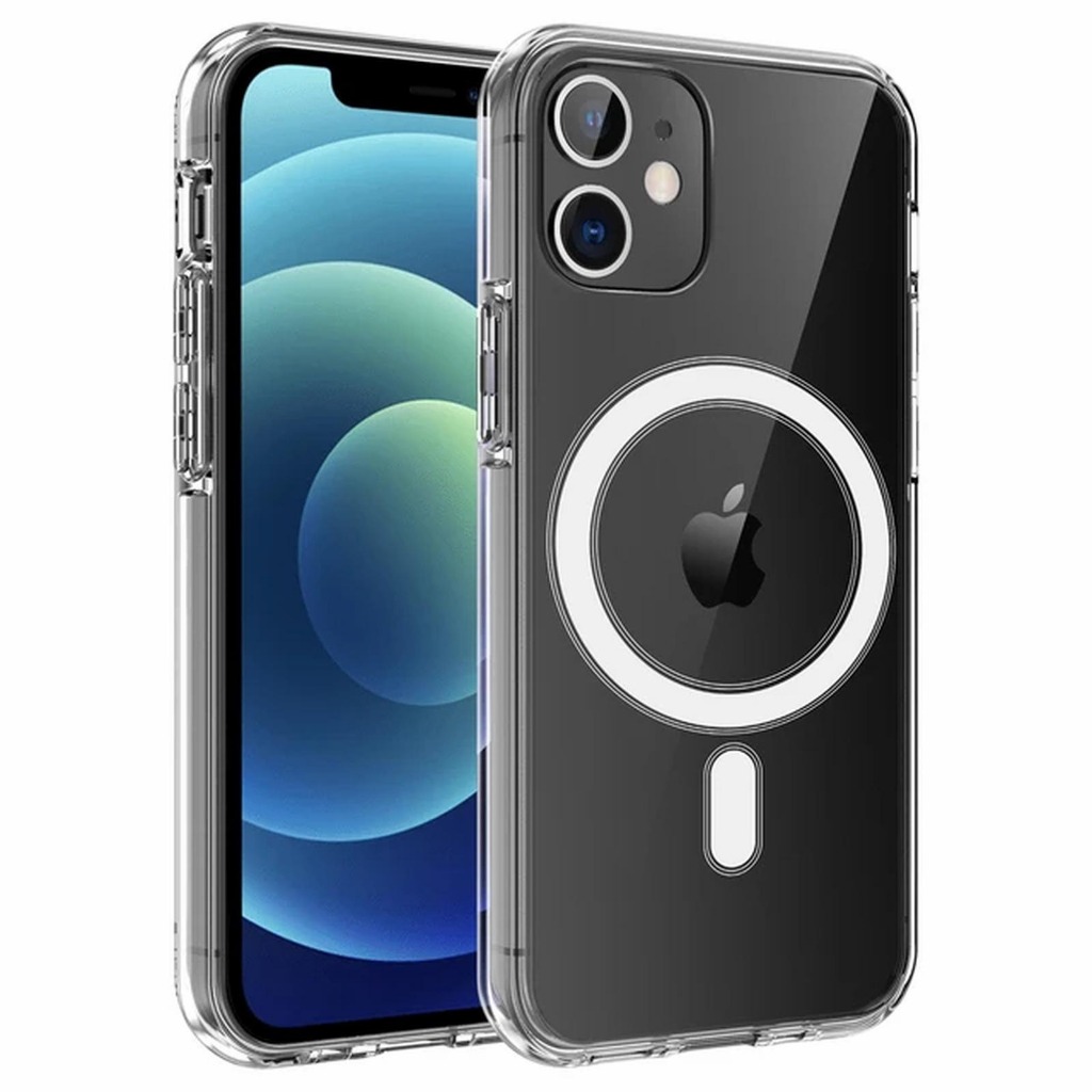 CASE IPHONE 11 SOFT CASE CLEAR MAGSAFE MAG MAG MAGNETIC PREMIUM CASING COVER