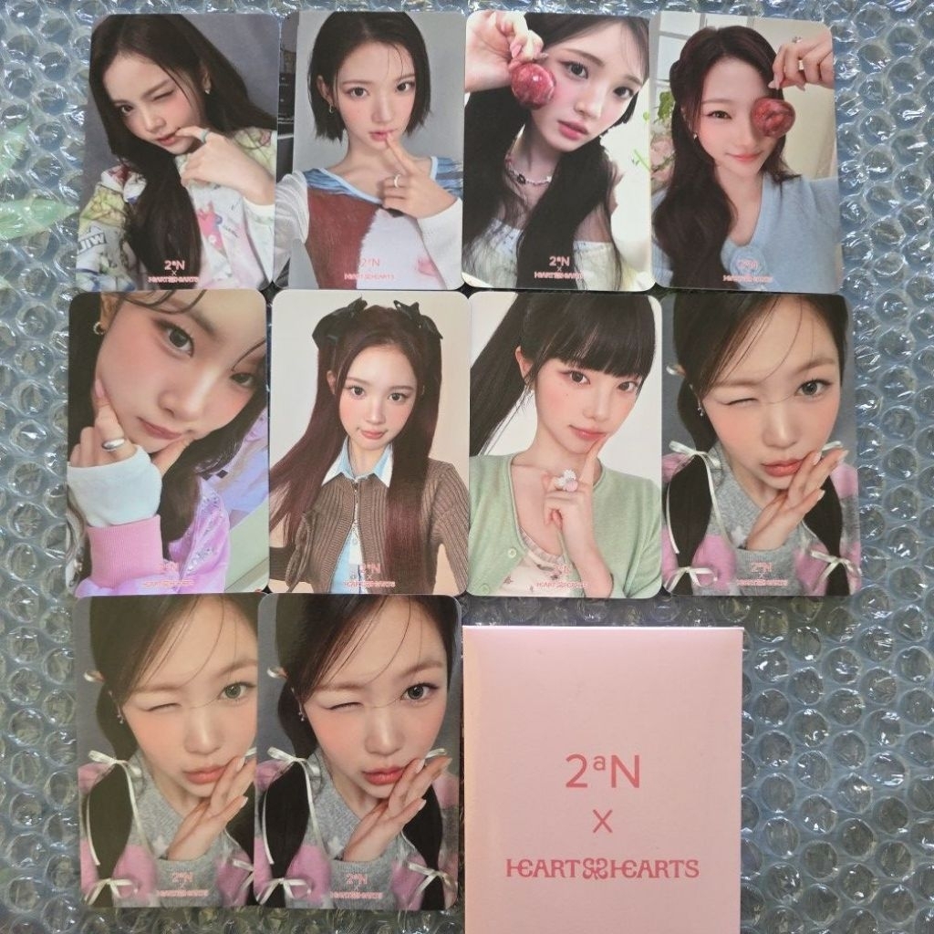 [OFFICIAL] PHOTOCARD HEARTS2HEARTS 2AN VER.2 CARMEN JIWOO YUHA STELLA JUUN ANA IAN YEON