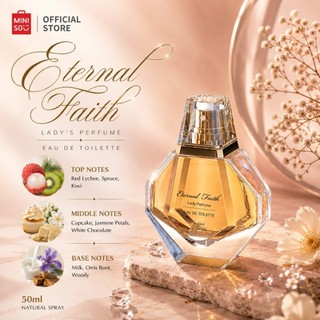 Miniso Official Parfum Wanita Eternal Faith Lady Perfume Isi 50ml Parfum untuk Pasangan Valentine Kado