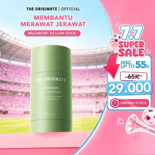 [SPECIAL PRICE] The Originote Mugwort B3 Clay Stick Mask - Masker Wajah Mugwort Acne Menenangkan Wajah Acne Treatment Acne Patch Acne Removal Menghilangkan Jerawat Eksfoliasi Wajah dengan Niacinamide