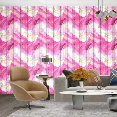 ELEGANT MARBLE LIVING ROOM WALL STICKER ขนาด 7-8m x 45cm