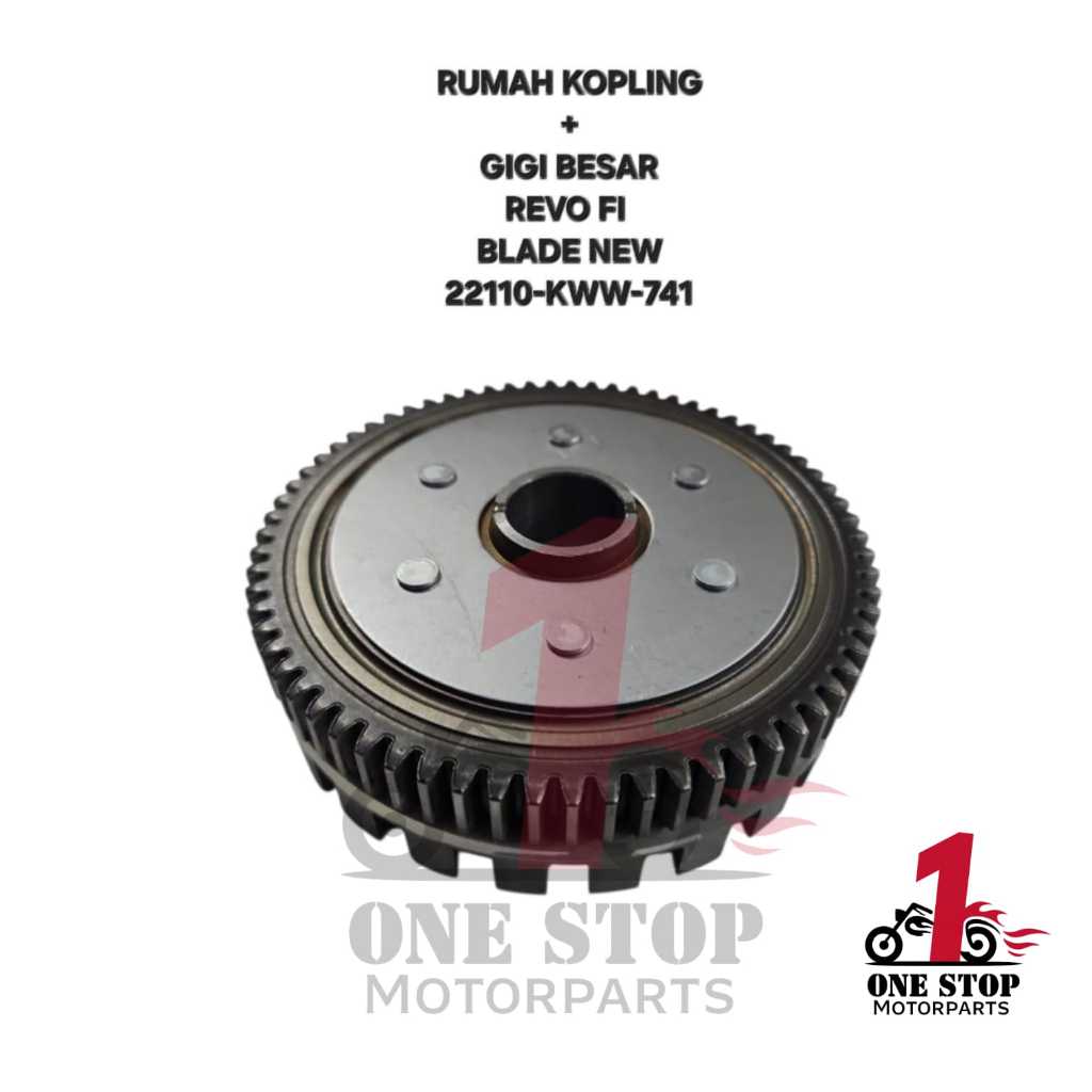 CLUTCH HOUSING PLUS เกียร์ขนาดใหญ่ REVO FI INJECTION BLADE ใหม่ 22110-KWW-741