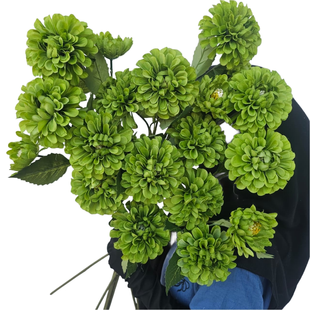 DAHLIA K3 DECORATIVE FLOWERS/FAKEN DAHLIA FLOWERS/ดอกรักเทียม