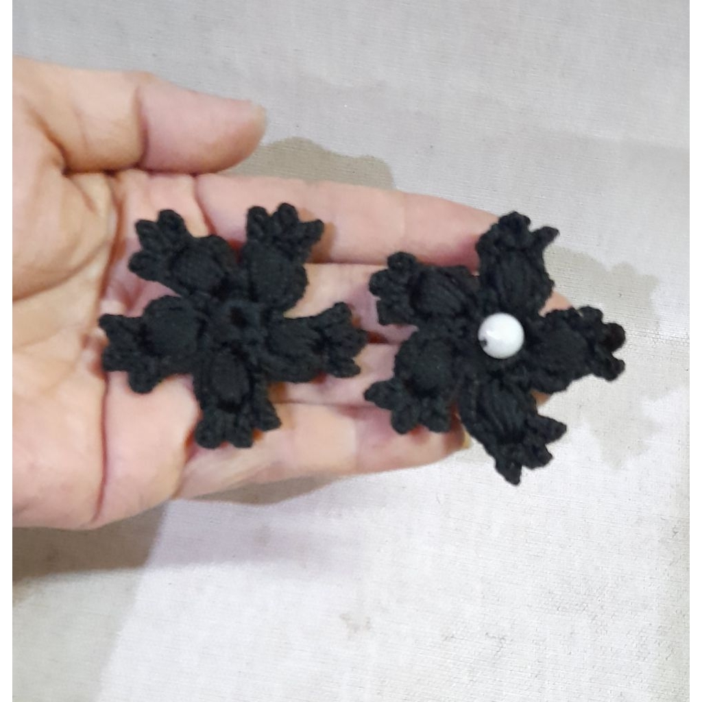 Crown Puff Flower ถักเวอร์ชั่น 2