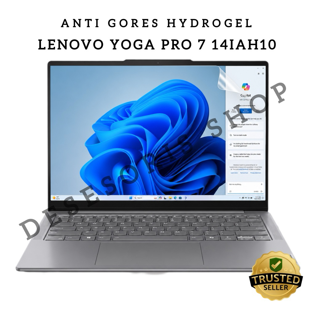 Lenovo Yoga Pro 7 14IAH10 ป้องกันรอยขีดข่วนแล็ปท็อปปกป้องหน้าจอ Hydrogel