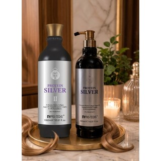 Keratin Hair Treatment Silver Ukuran 500ml&1000ml (pengiriman capat dan dapatkan givewaynya)