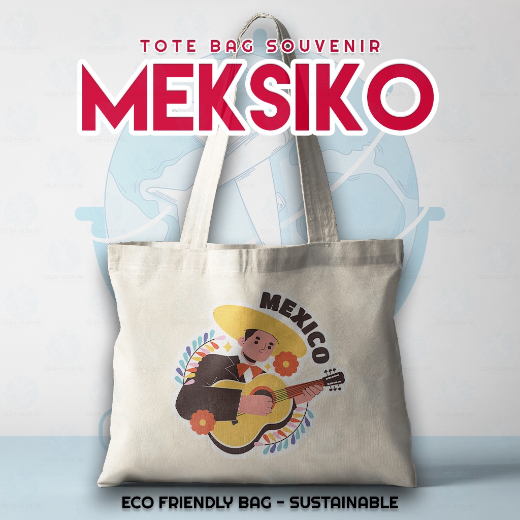 ของที่ระลึก ของที่ระลึก Tote Bag Mexican Overseas - ของที่ระลึก Tote Bag Mexican Trip City Culture T