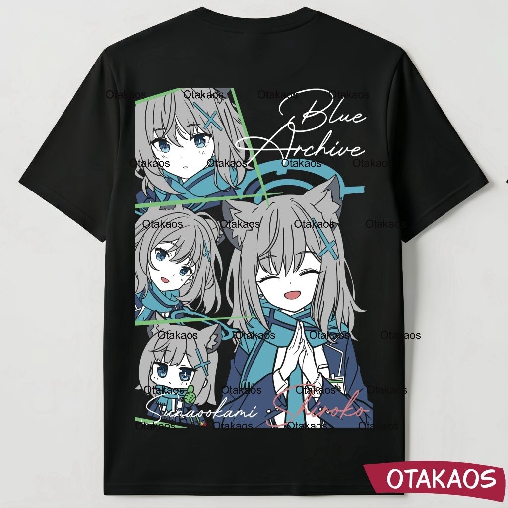 เสื้อยืด Shikro Blue Archive