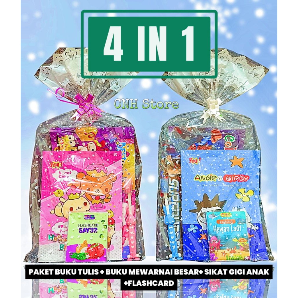 4 IN 1 CHILDRENS BIRTHDAY SOUVENIS / CHILDRENS BIRTHDAY HAMPERS / CHRISTMAS COMPETITION GIFTS, EID A