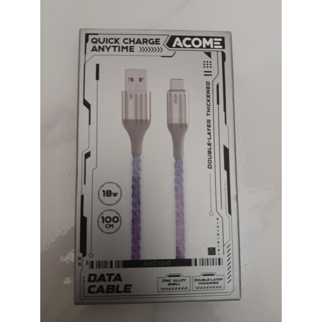 สายชาร์จ ACOME 18W**