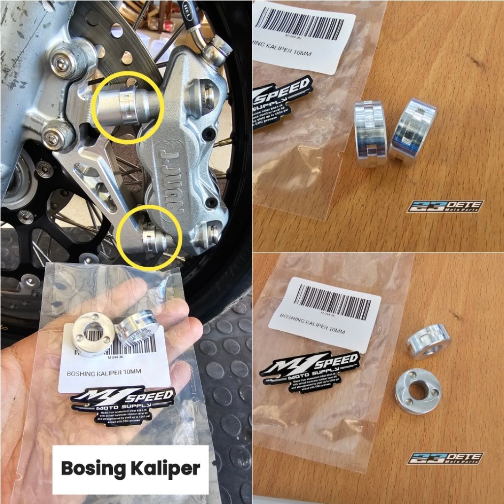 บูช / Boss / Ring Spacer Caliper Bracket 4 ลูกสูบ 10 มม. M1 ความเร็ว