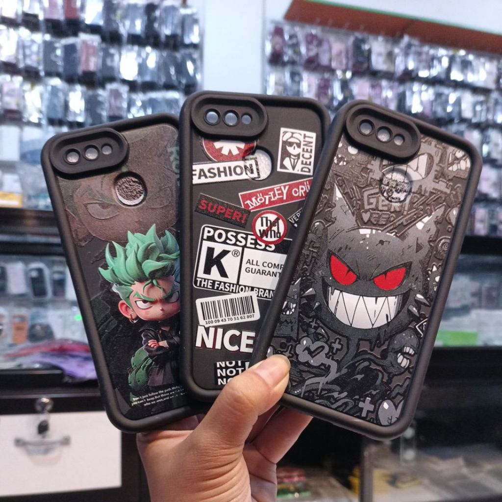 FASHION ZORO MOTIF SILICONE CASE OPPO A5S / F9 / A12K / A11K