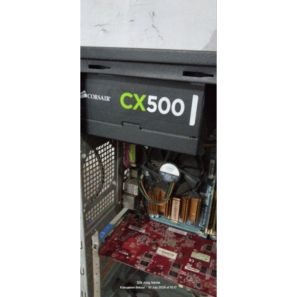 PSU มือสอง พาวเวอร์ซัพพลาย corsair cx500