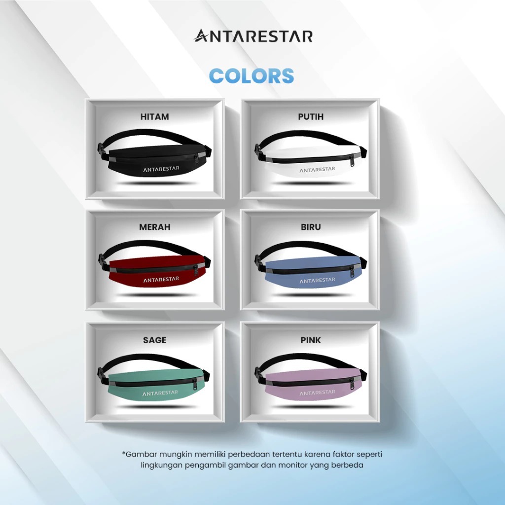 ANTARESTAR Running Belt Vertex Sports กระเป๋าคาดเอว Running Jogging Bag Running Belt