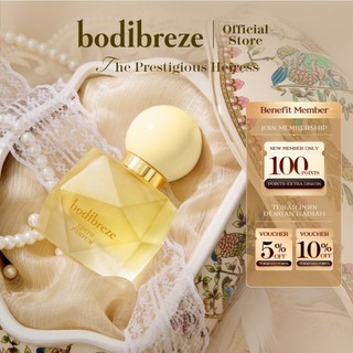 Bodibreze Edith Eau De Parfum | Woody Amber Floral Tahan Lama Elegan Berkelas untuk Formal & Gala Wanita EDP