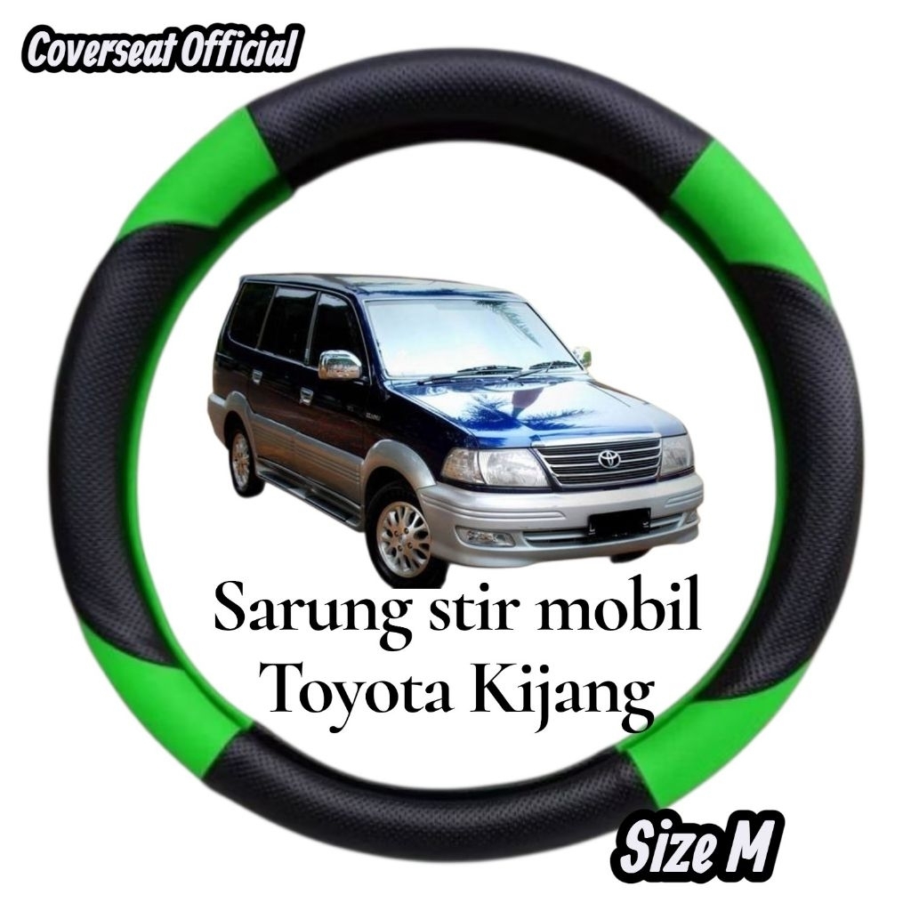 Kijang Super, Kijang kapsul, Kijang Krista, Kijang Krista ที่หุ้มพวงมาลัยรถยนต์พร้อมจุด motif