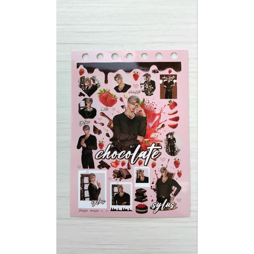 Sylus Love and Deepspace Sticker / Sylus Love and Deepspace / Sylus chocolate Sticker