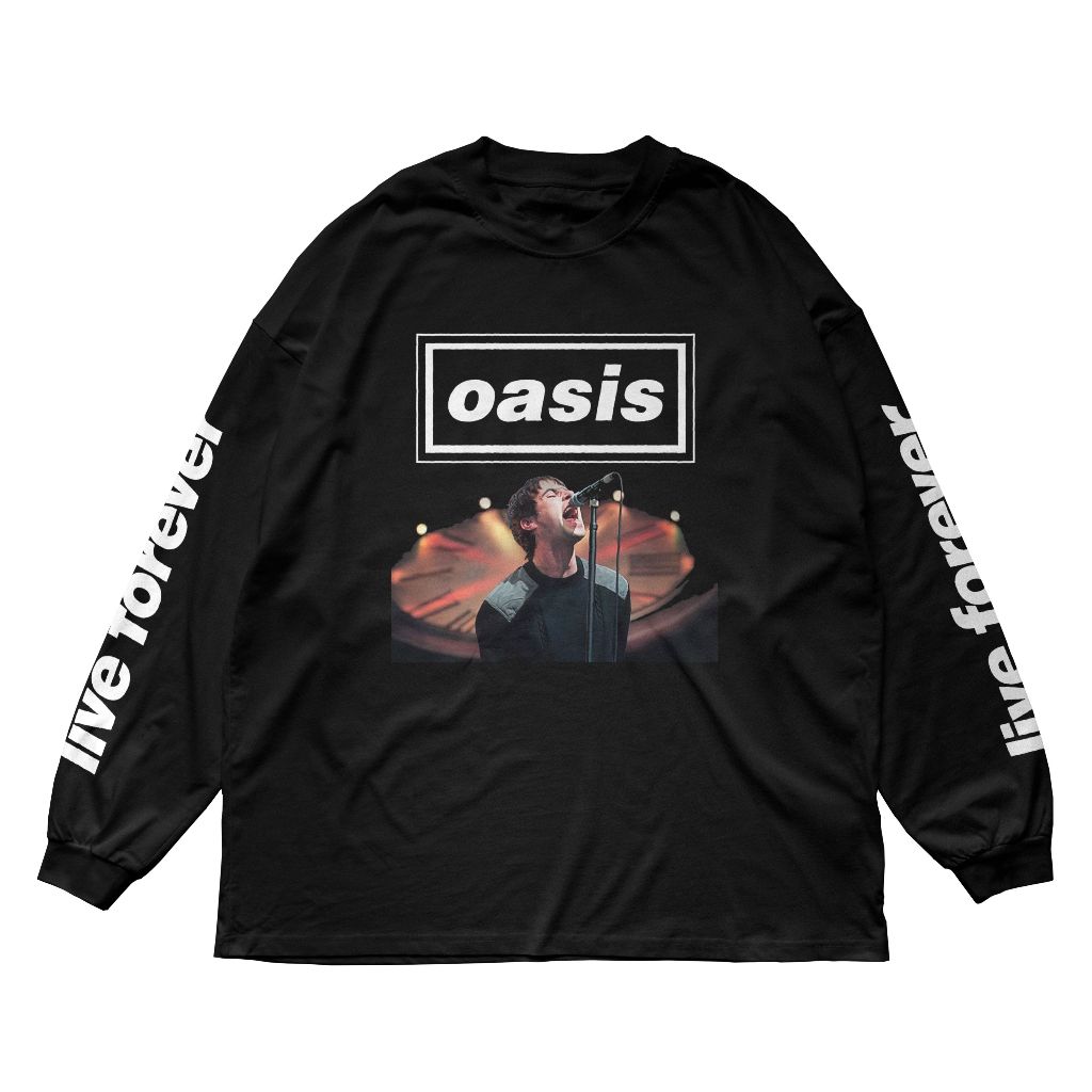 เสื้อยืดแขนยาววง Oasis ART 12 I UNISEX