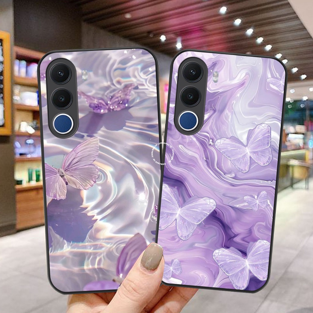 HP ล่าสุด Realme C100x Softcase Glossy Case สําหรับ Realme C100x โทรศัพท์มือถือกล้องป้องกัน [LL74] R