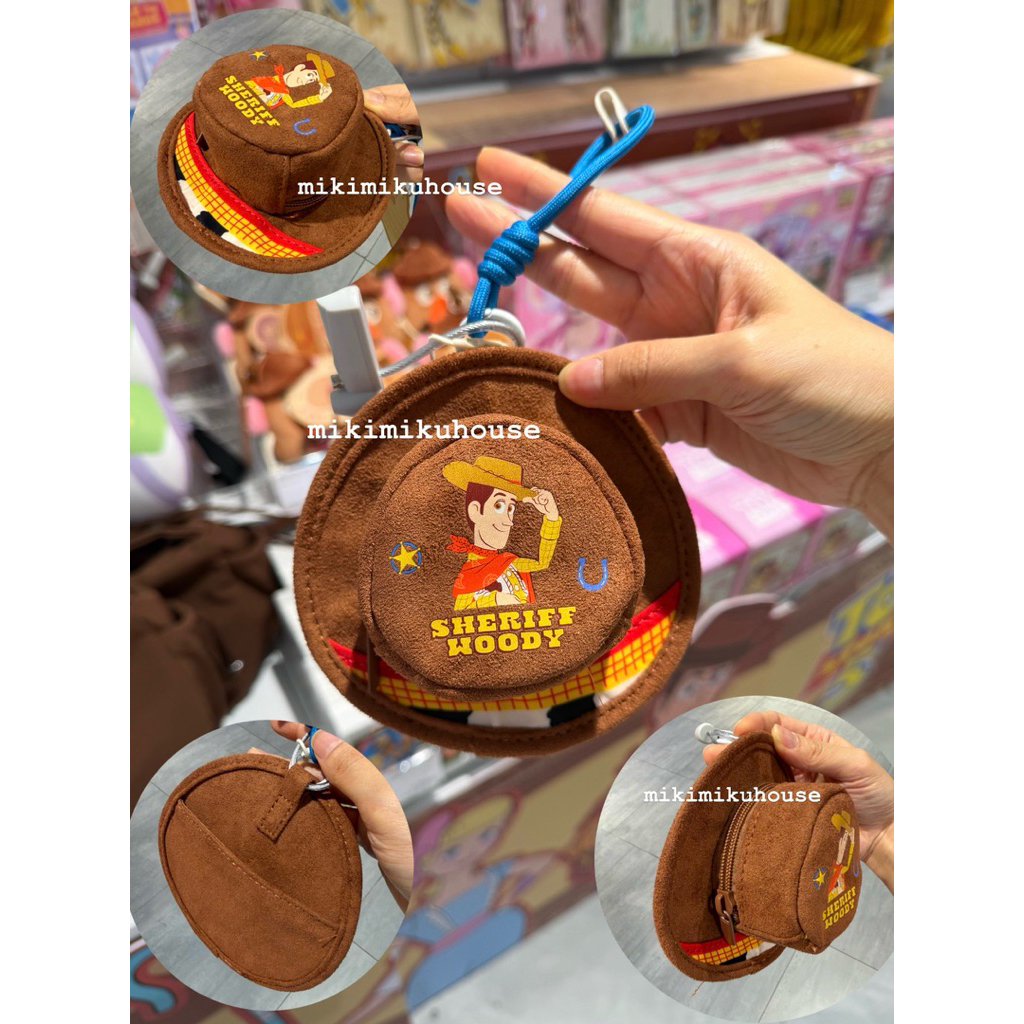 GANTUNGAN TOY STORY 5 WOODY HAT POUCH KEYRING OHSOME TOYSTORY KEYCHAIN BAG CHARM BUZZ JESSIE TOY STO