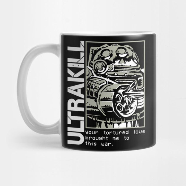 แก้วน้ําชา Ultrakill merch Ultrakill Merch