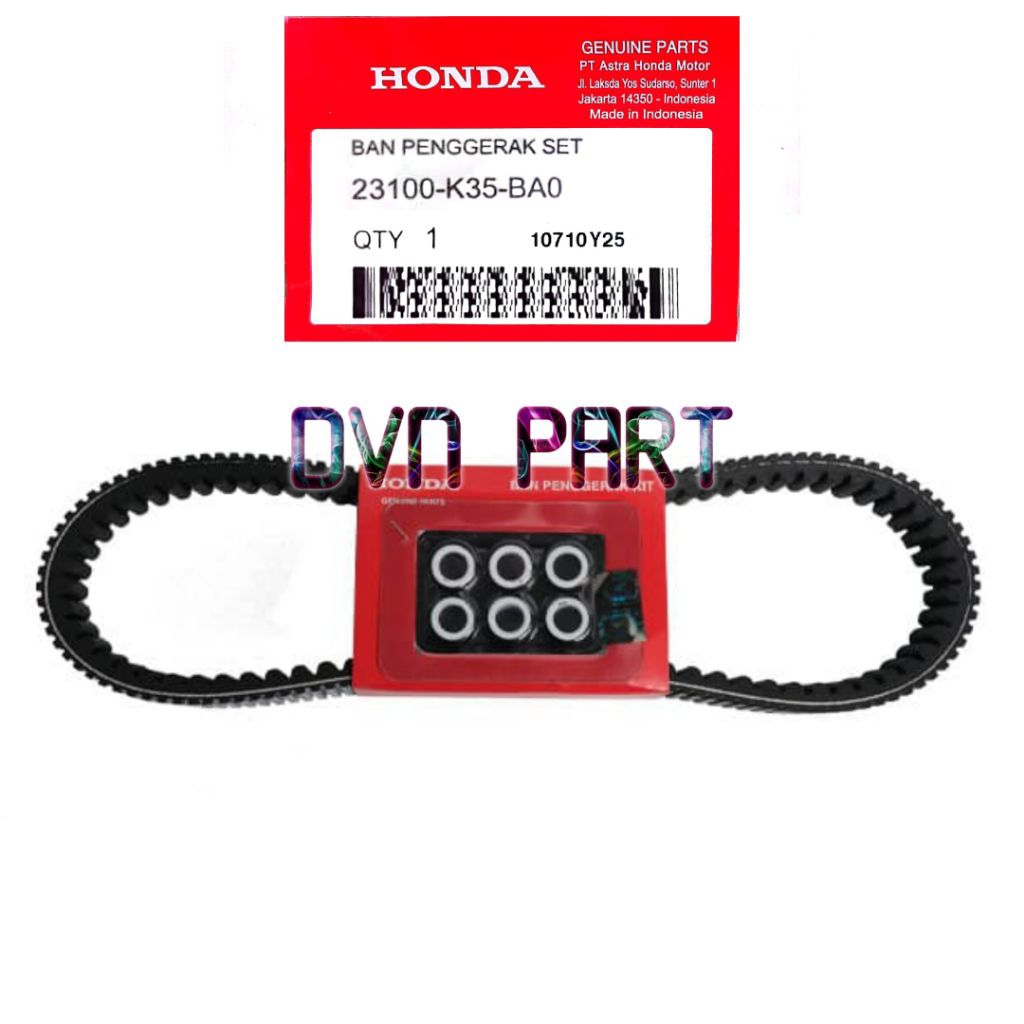 23100-K35-BA0 เข็มขัด Van V เข็มขัด Plus Roller 15 กรัม Vario 125 LED K60R K2V 2015 - 2025