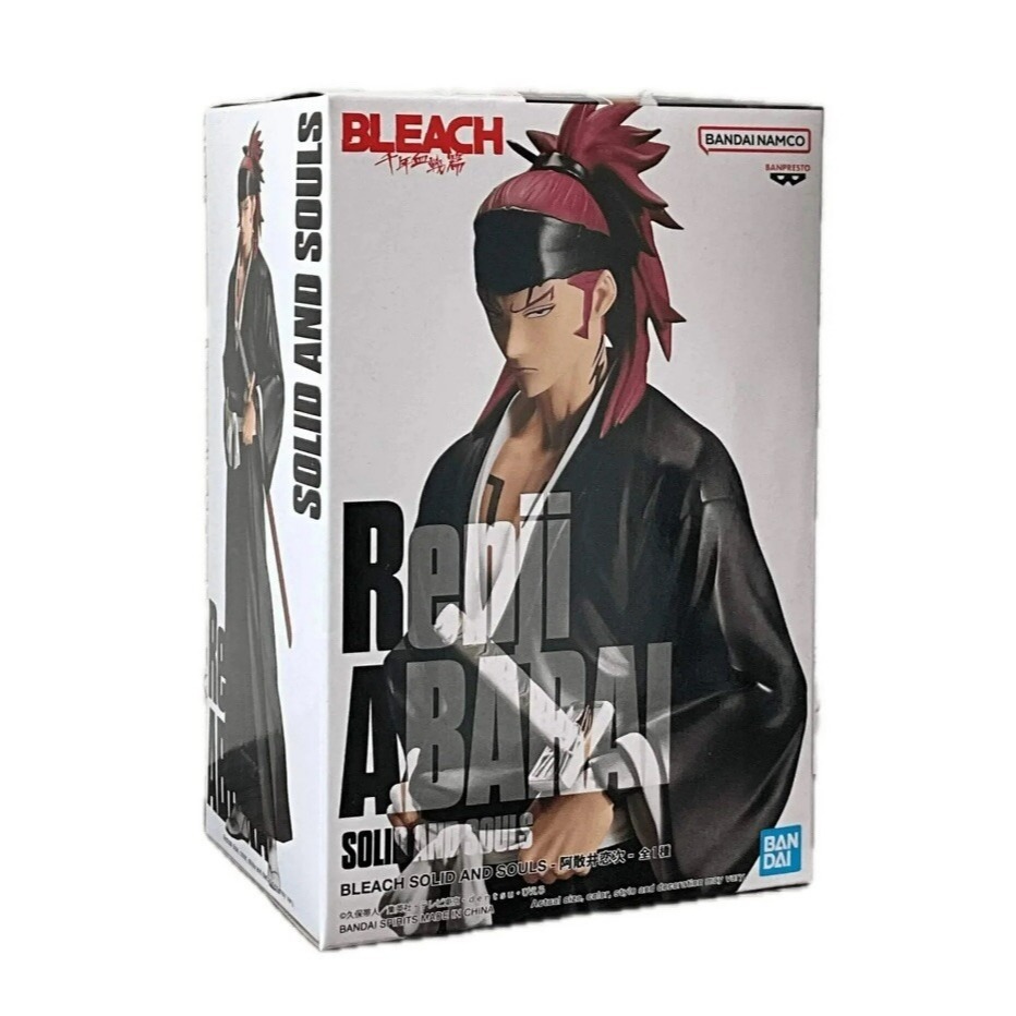 Bleach Renji Abarai ฟิกเกอร์ SOLID AND SOULS Banpresto